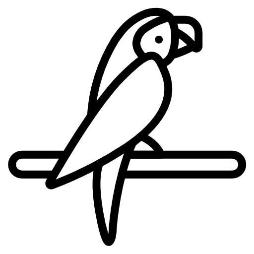 オウム Basic Miscellany Lineal icon