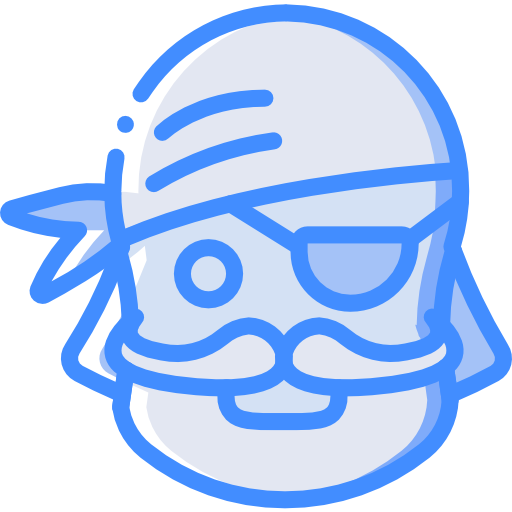 pirat Basic Miscellany Blue ikona