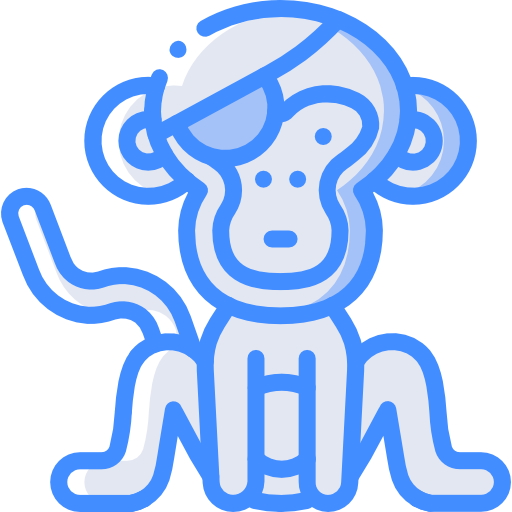 猿 Basic Miscellany Blue icon