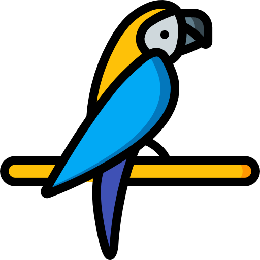 papuga Basic Miscellany Lineal Color ikona