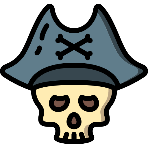 pirata Basic Miscellany Lineal Color icona