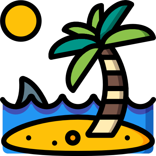 Palm tree Basic Miscellany Lineal Color icon