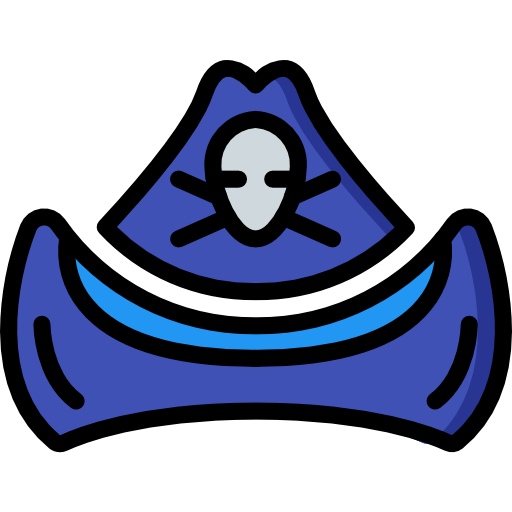 Pirate Basic Miscellany Lineal Color icon