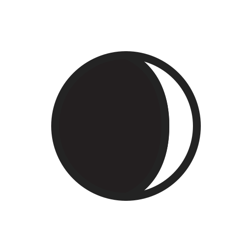 lune Generic outline Icône