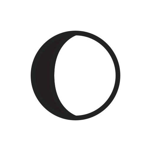 księżyc Generic outline ikona
