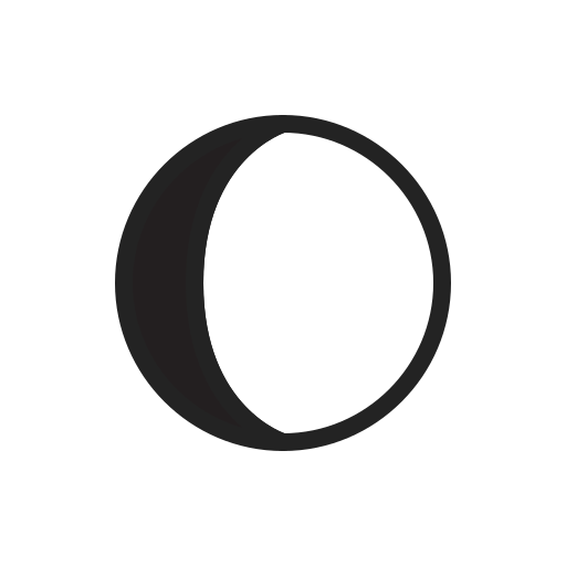 Moon Generic outline icon