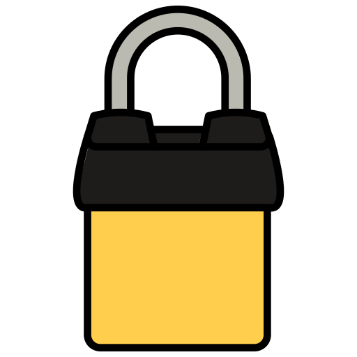 Lock Generic color lineal-color icon