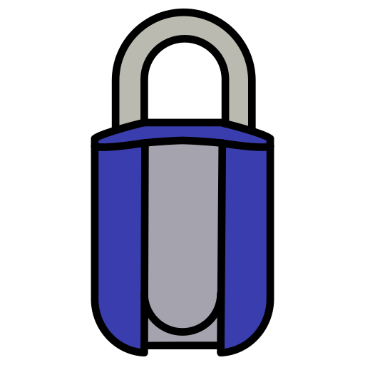 Lock Generic color lineal-color icon