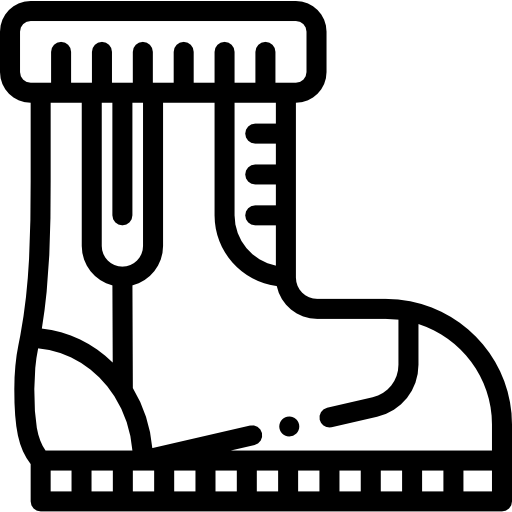 부츠 Detailed Rounded Lineal icon
