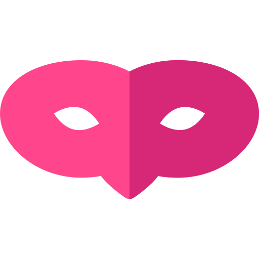 Mask Basic Rounded Flat icon
