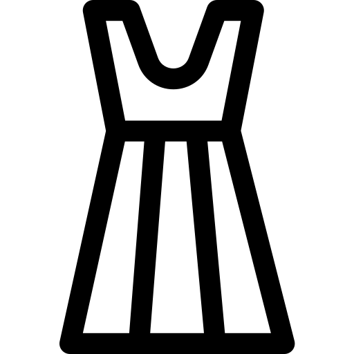 vestir Basic Rounded Lineal Ícone