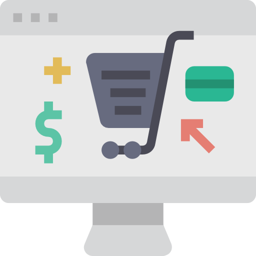 Ecommerce Wichai.wi Flat icon