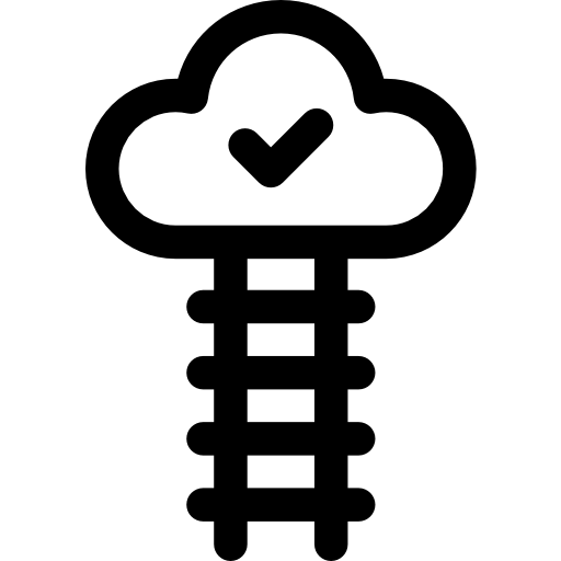 사다리 Basic Rounded Lineal icon