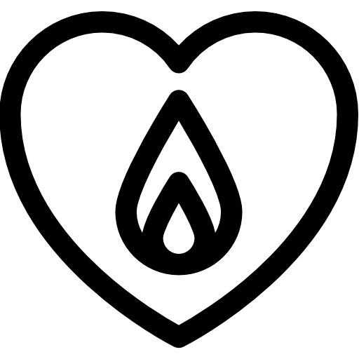 열정 Basic Rounded Lineal icon