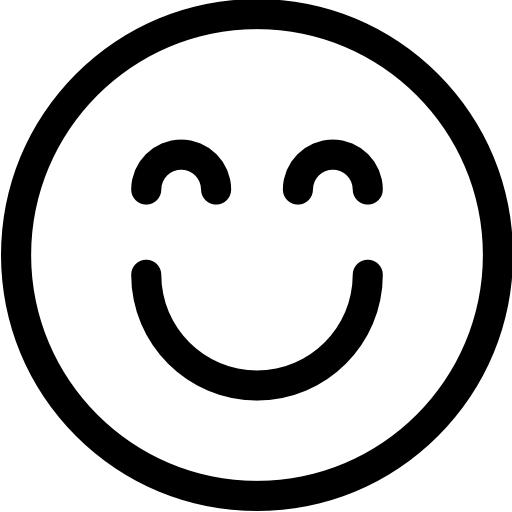 スマイリー Basic Rounded Lineal icon