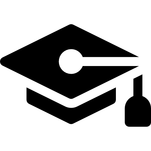 モルタルボード Basic Rounded Filled icon