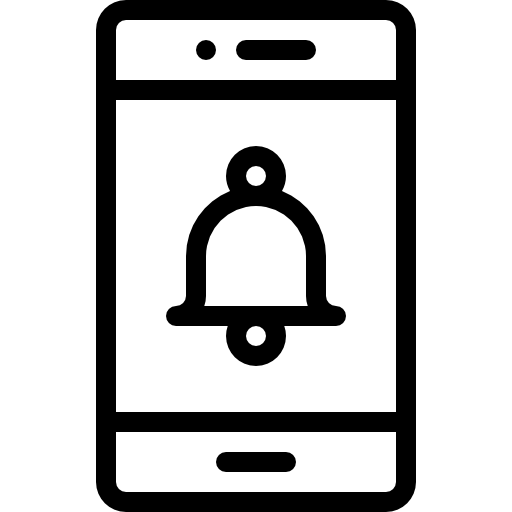 スマートフォン Detailed Rounded Lineal icon