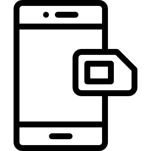 スマートフォン Detailed Rounded Lineal icon