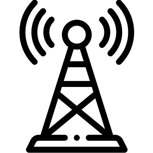 アンテナ Detailed Rounded Lineal icon