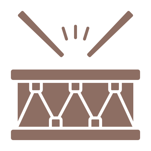 tambour Generic color fill Icône