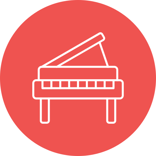 Piano Generic color fill icon