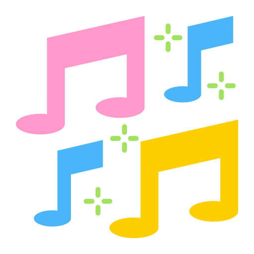 musical Generic color fill icono