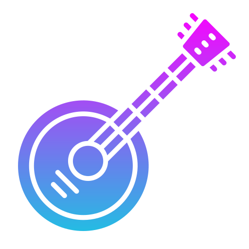 Banjo Generic gradient fill icon