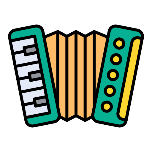accordéon Generic color lineal-color Icône