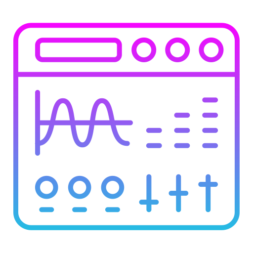 믹서 Generic gradient outline icon