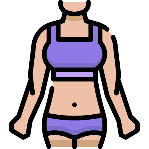 cuerpo Generic color lineal-color icono