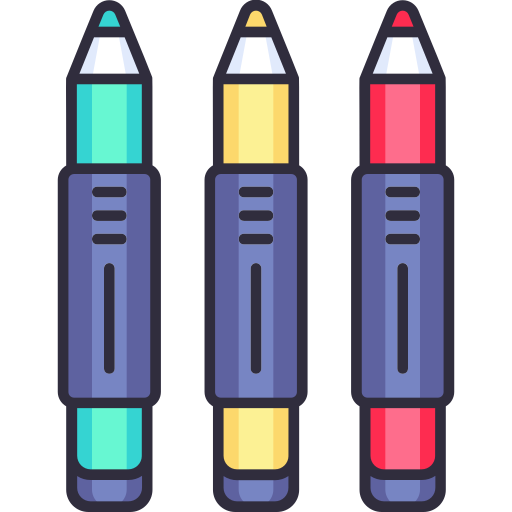 rotulador Generic color lineal-color icono