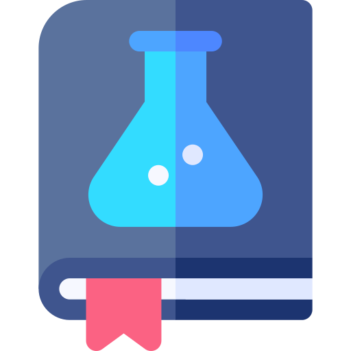 química Basic Rounded Flat icono