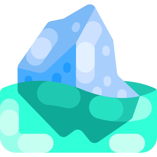 iceberg Special Shine Flat Icône