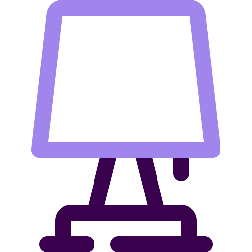 lampa stołowa Generic outline ikona