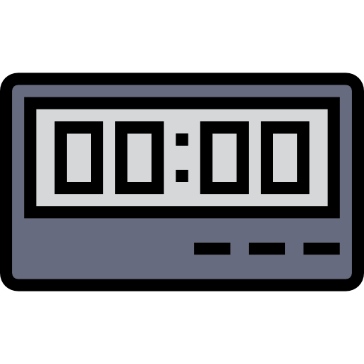 reloj digital Wichai.wi Lineal Color icono