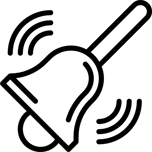 벨 Pause08 Lineal icon