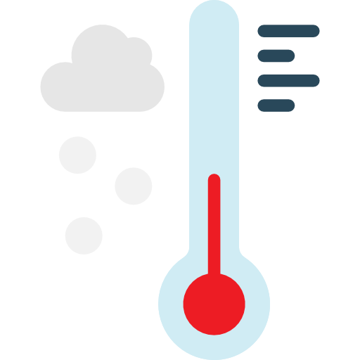 Temperature Pause08 Flat icon