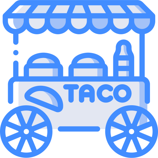 taco Basic Miscellany Blue icoon