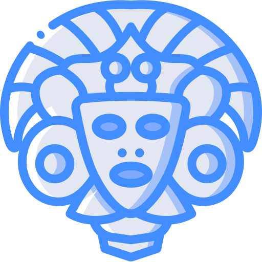 aztekisch Basic Miscellany Blue icon