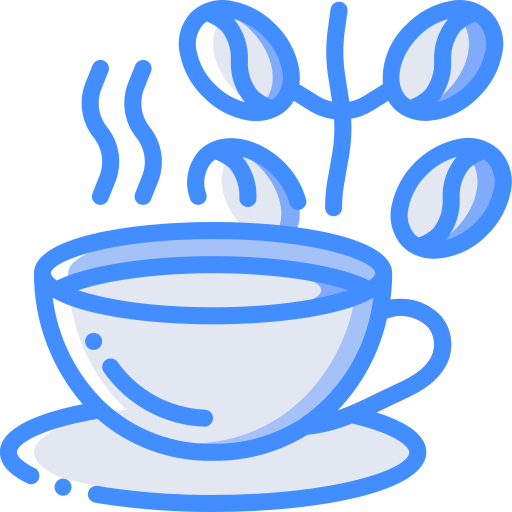 커피 Basic Miscellany Blue icon