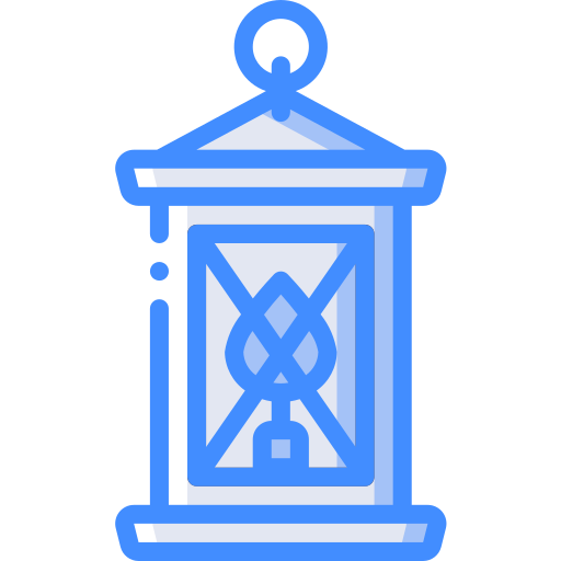 lanterne Basic Miscellany Blue Icône