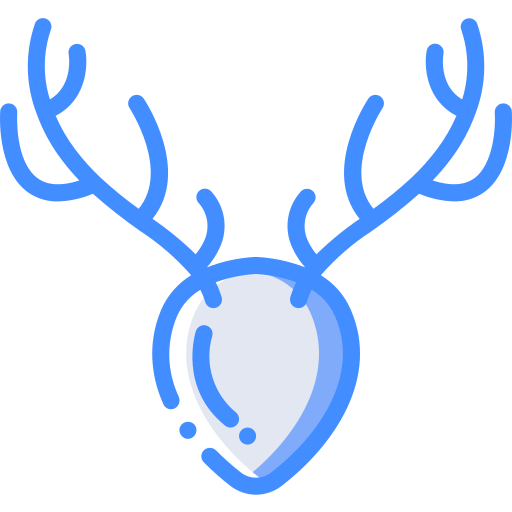鹿 Basic Miscellany Blue icon