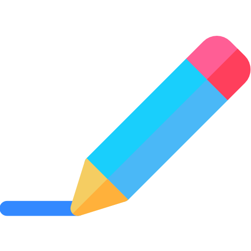 l'écriture Basic Rounded Flat Icône