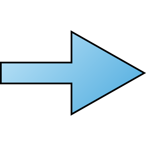 freccia destra Generic gradient lineal-color icona