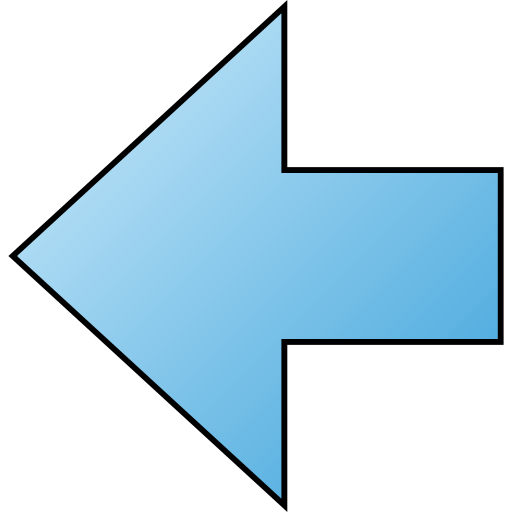 freccia sinistra Generic gradient lineal-color icona