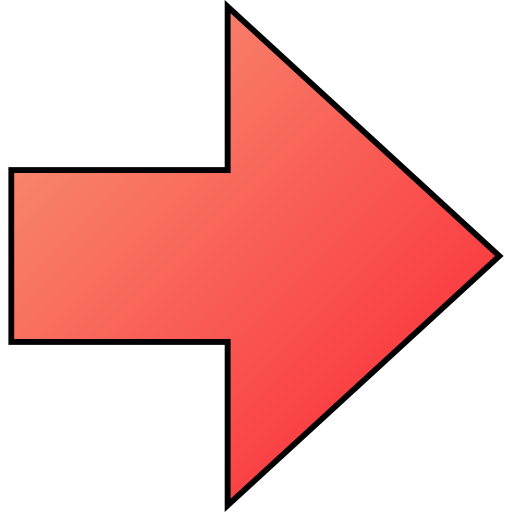 freccia destra Generic gradient lineal-color icona