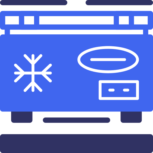 congelatore Generic color fill icona
