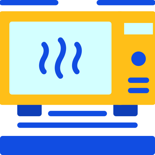 Microwave Generic color fill icon