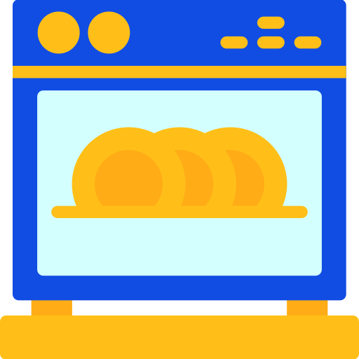 Посудомоечная машина Generic color fill иконка