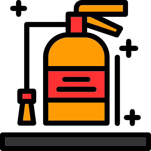 Огнетушитель Generic color lineal-color иконка